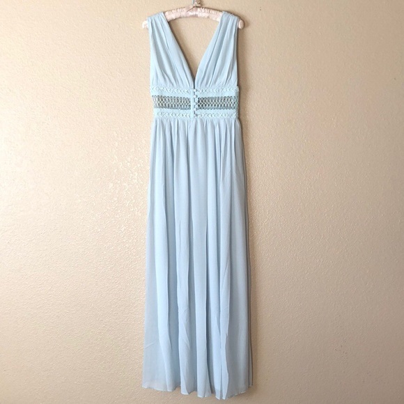 Soieblu Dresses Beautiful Light Blue Maxi Dress Poshmark